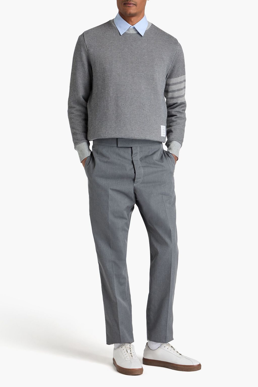 THOM BROWNE Tweed pants