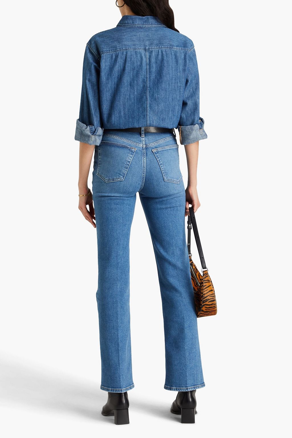 RE/DONE 70s high-rise bootcut jeans