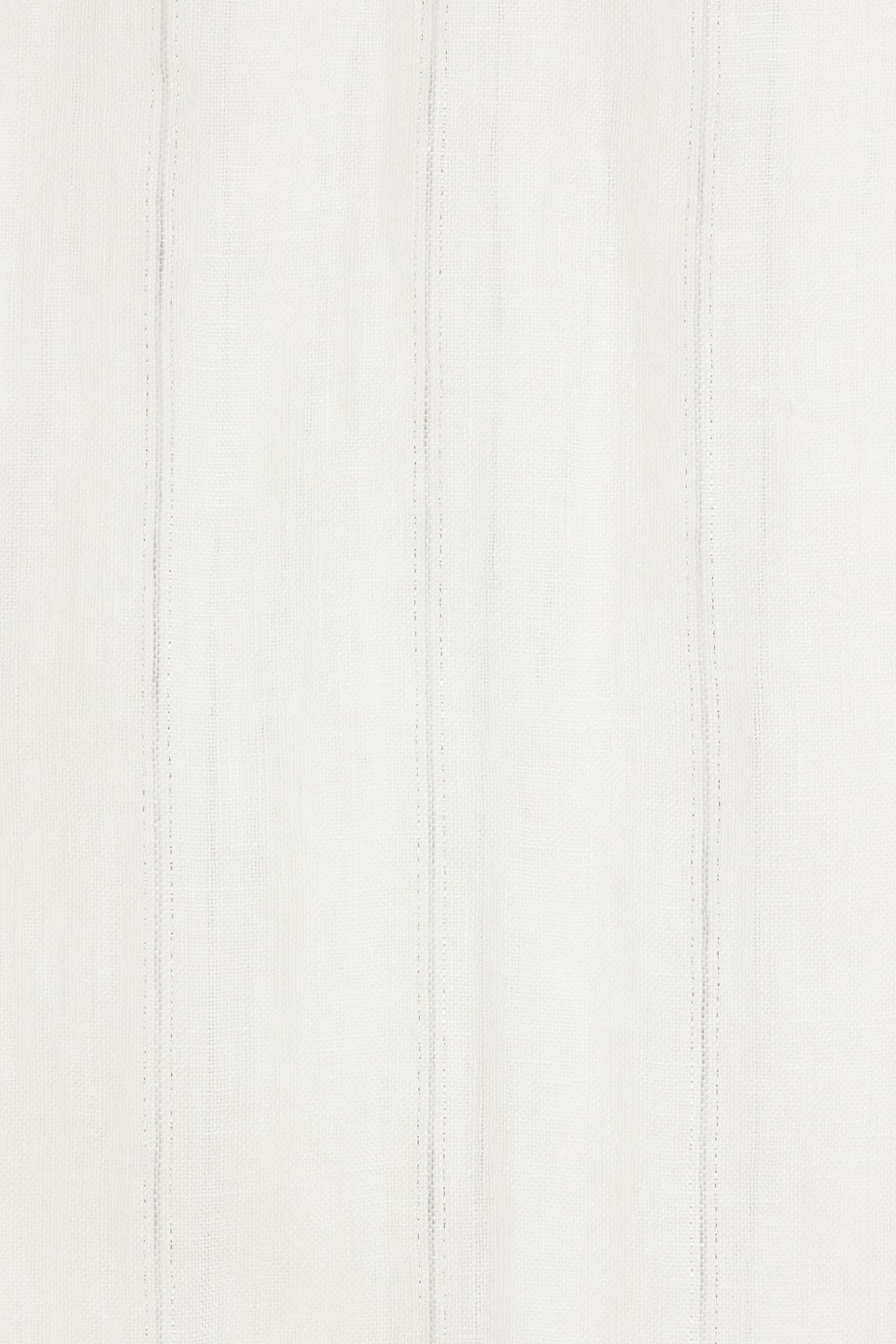 Brunello Cucinelli Striped Linen-blend Scarf In White