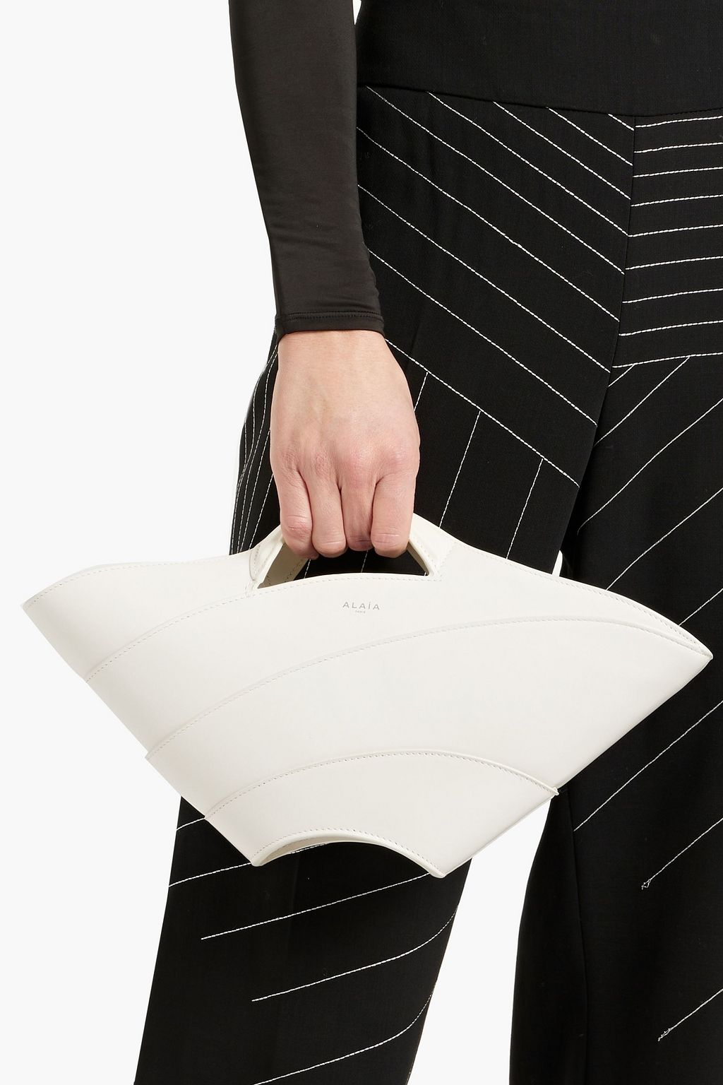 ALAÏA Khaima leather tote