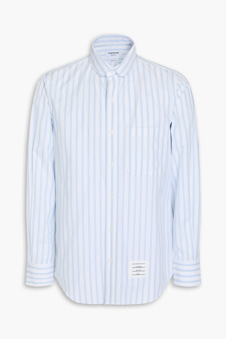 Thom Browne Striped Cotton-poplin Shirt