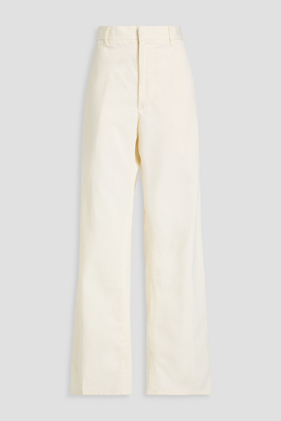 RE/DONE COTTON-TWILL WIDE-LEG PANTS