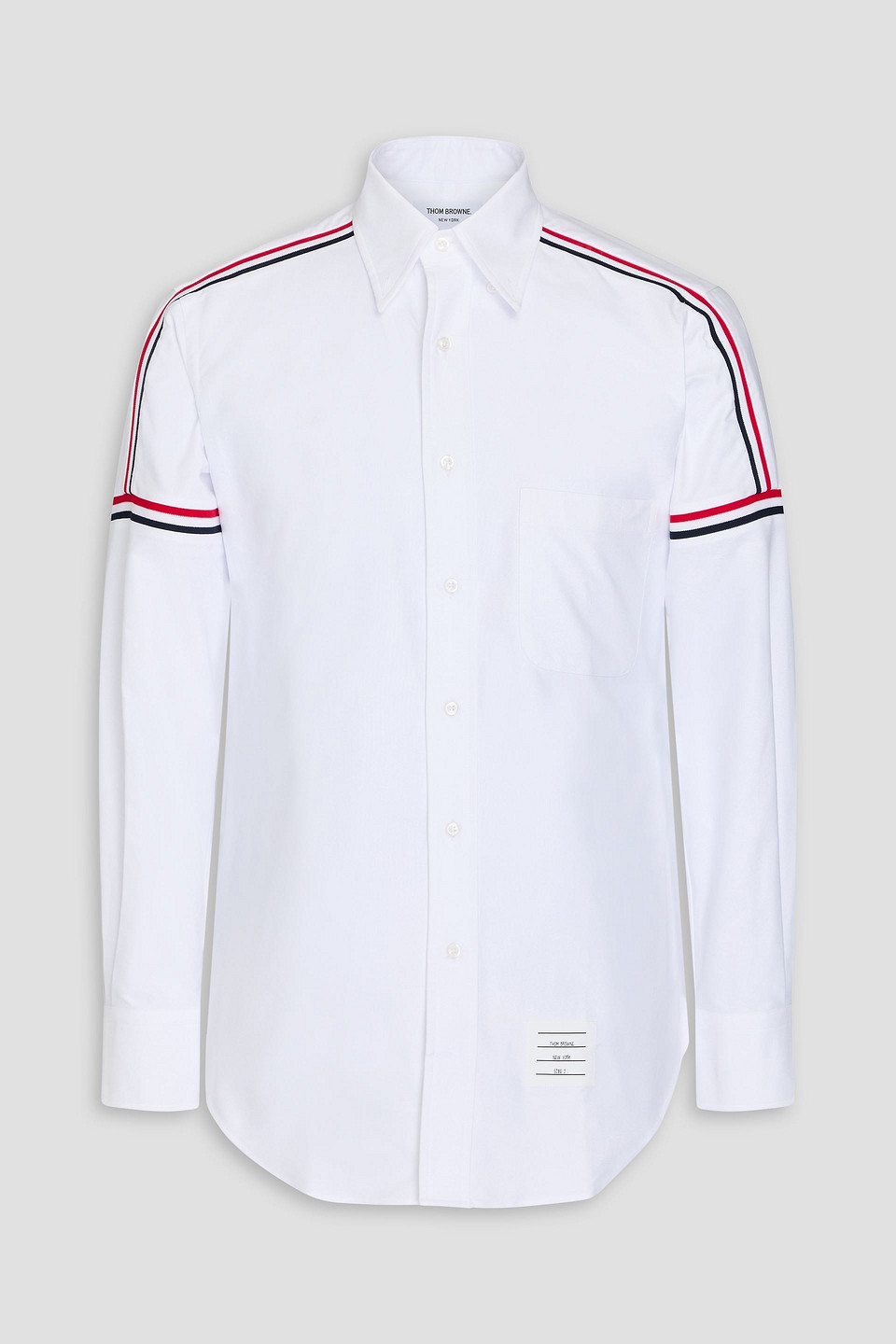 Thom Browne Striped Cotton Oxford Shirt