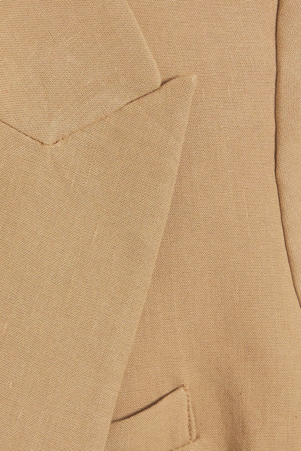 VERONICA BEARD Atwood double-breasted linen-blend blazer