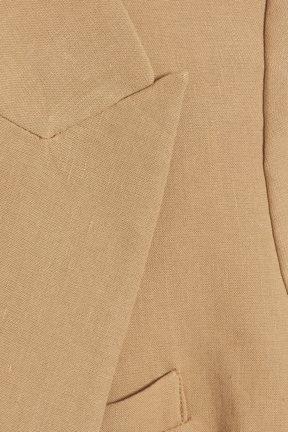 VERONICA BEARD ATWOOD DOUBLE-BREASTED LINEN-BLEND BLAZER