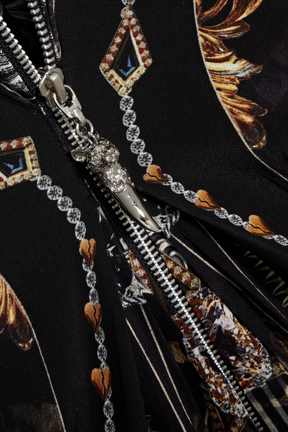 Shop Camilla Crystal-embellished Printed Silk Crepe De Chine Maxi Dress In Animal Print
