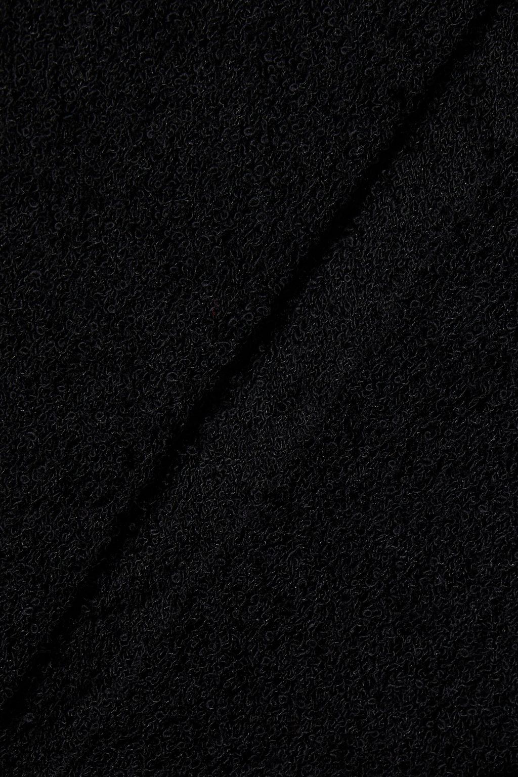 NANUSHKA Bibian cold-shoulder bouclé-knit maxi dress