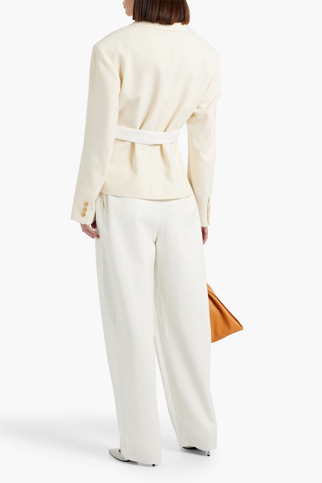 NANUSHKA Candace crepe wrap blazer