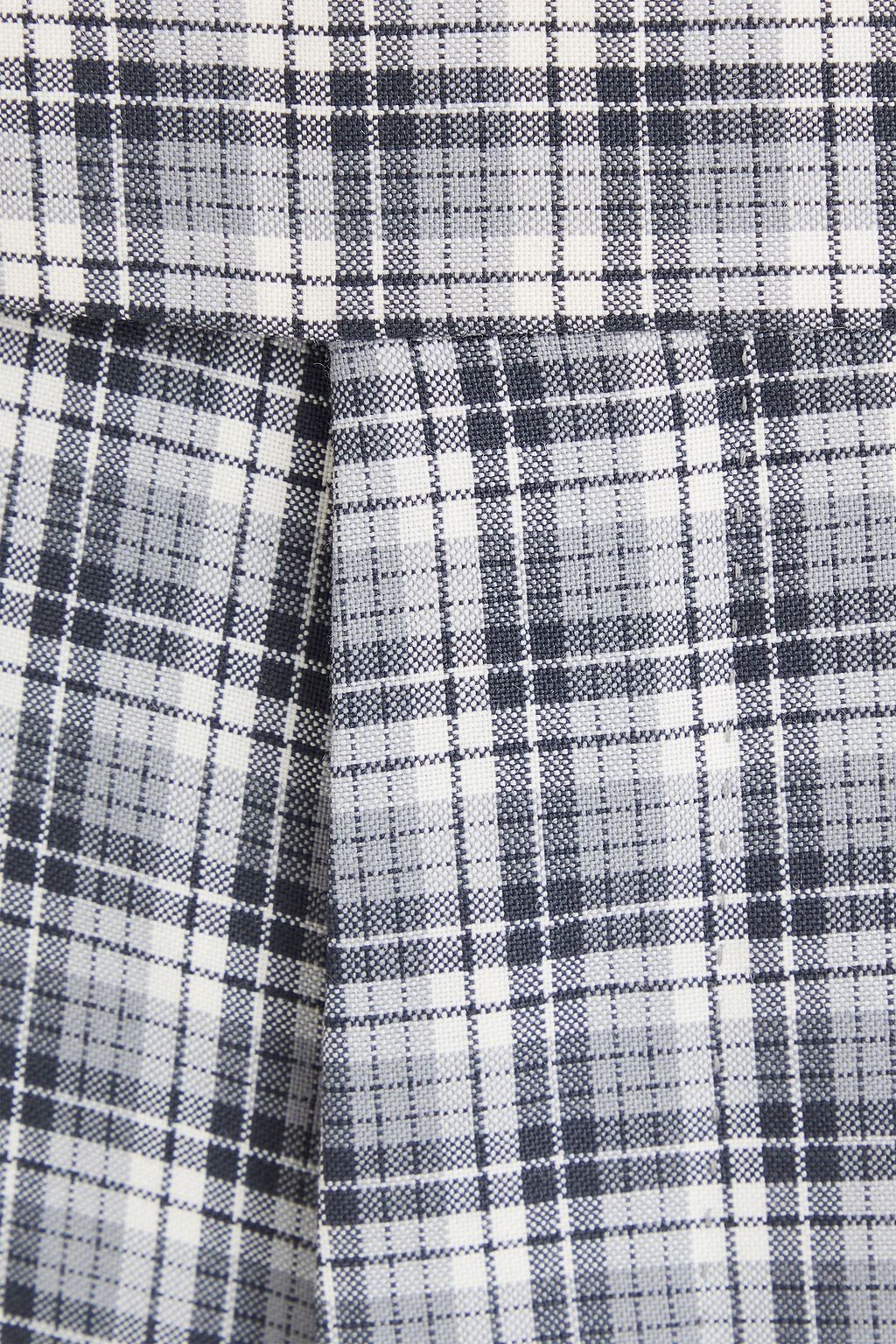 THOM BROWNE Checked wool pants