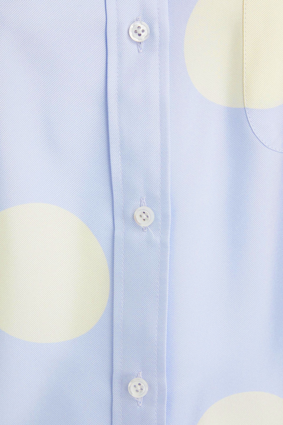 THOM BROWNE POLKA-DOT SILK-TWILL SHIRT 