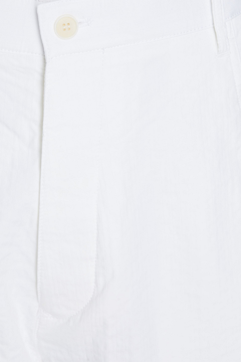 GIORGIO ARMANI RIBBED COTTON-BLEND CARGO SHORTS