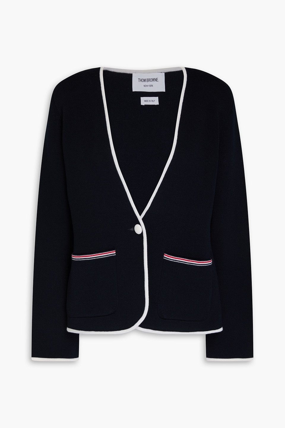 Thom Browne - Wool-blend blazer - Blue - IT 40