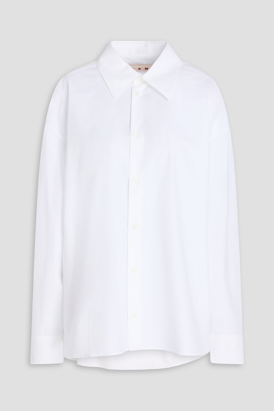 marni - cotton-poplin shirt - white - it 38