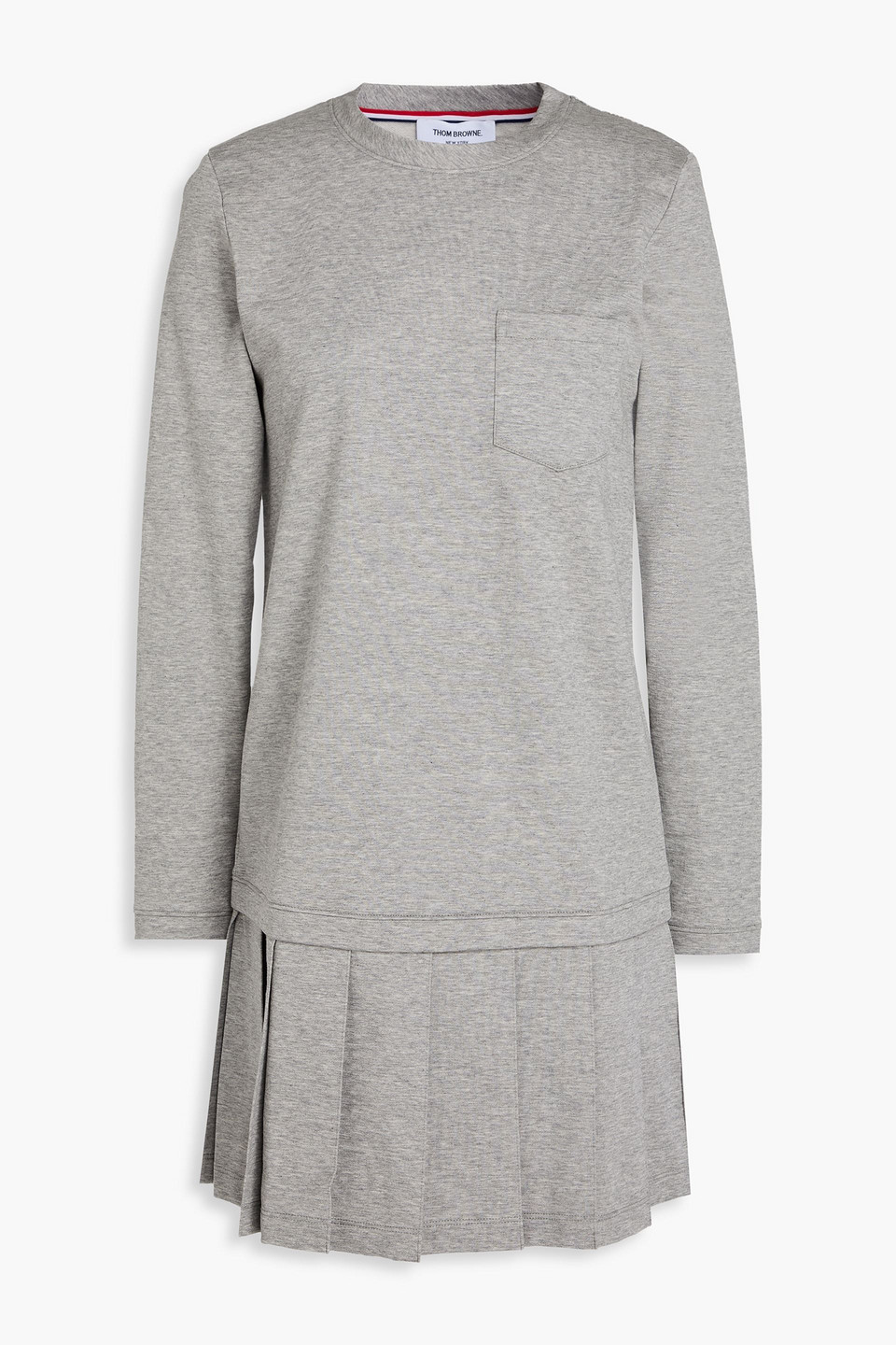 Thom Browne Short Dresses In Light Gray