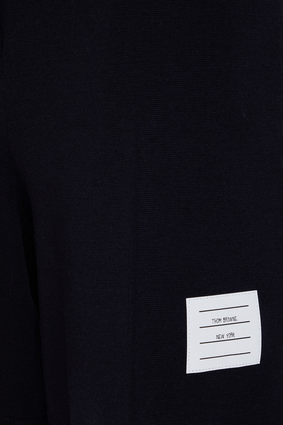 Thom Browne Wool Shorts In Navy