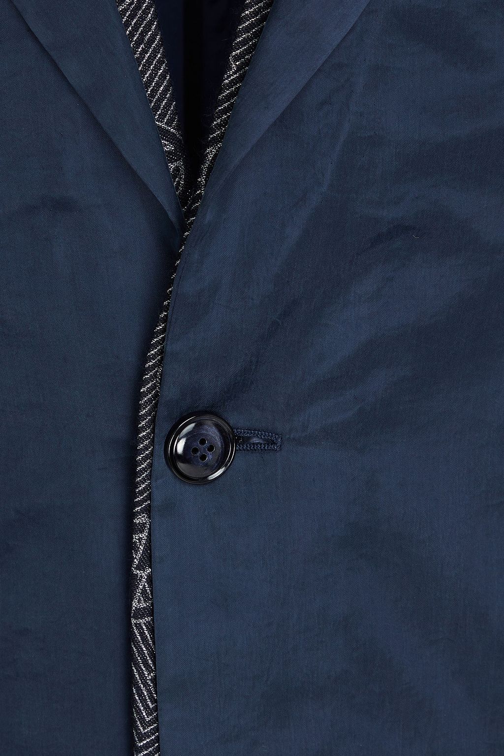 GIORGIO ARMANI Metallic-trimmed Lyocell suit