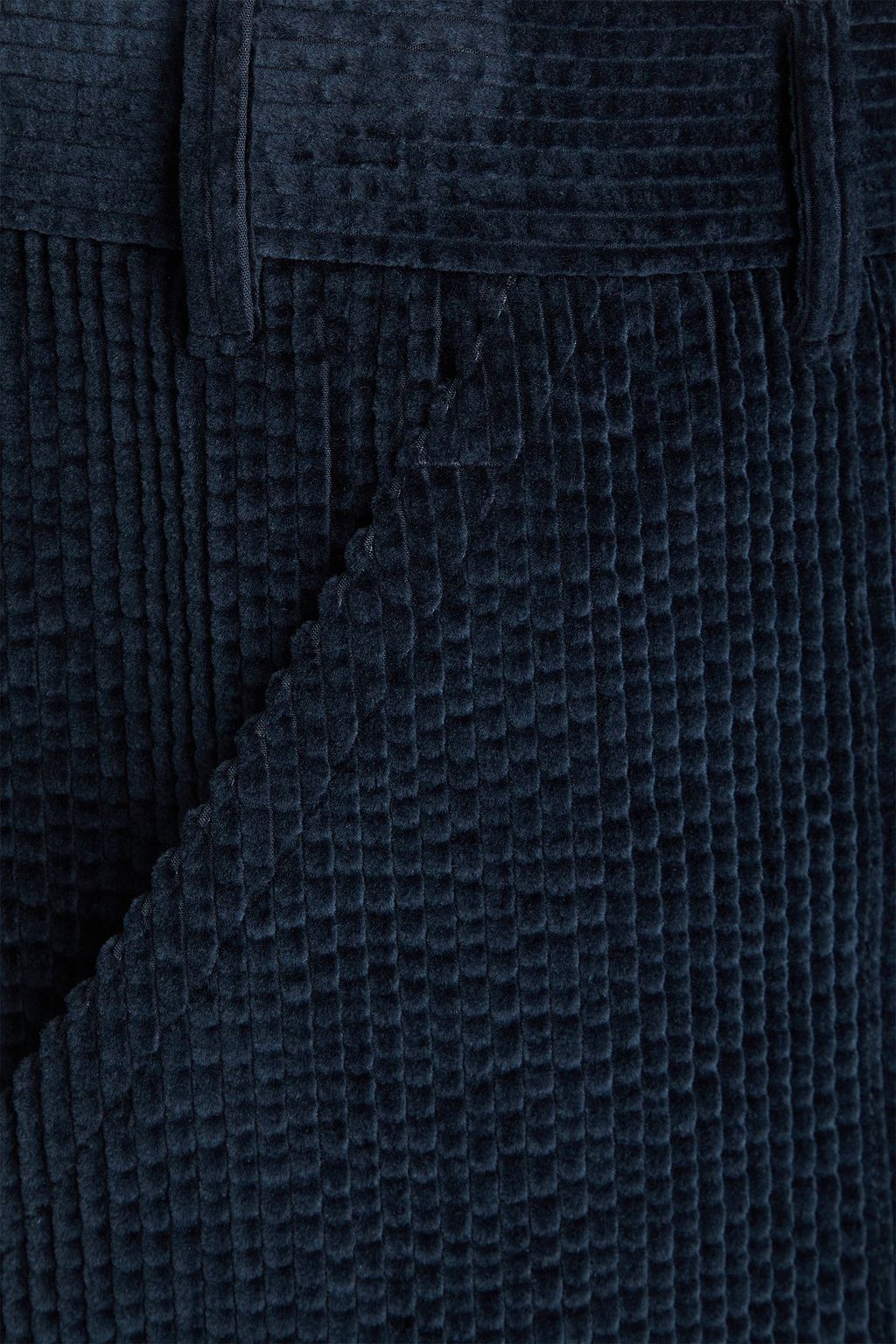 GIORGIO ARMANI コットン混コーデュロイ パンツ