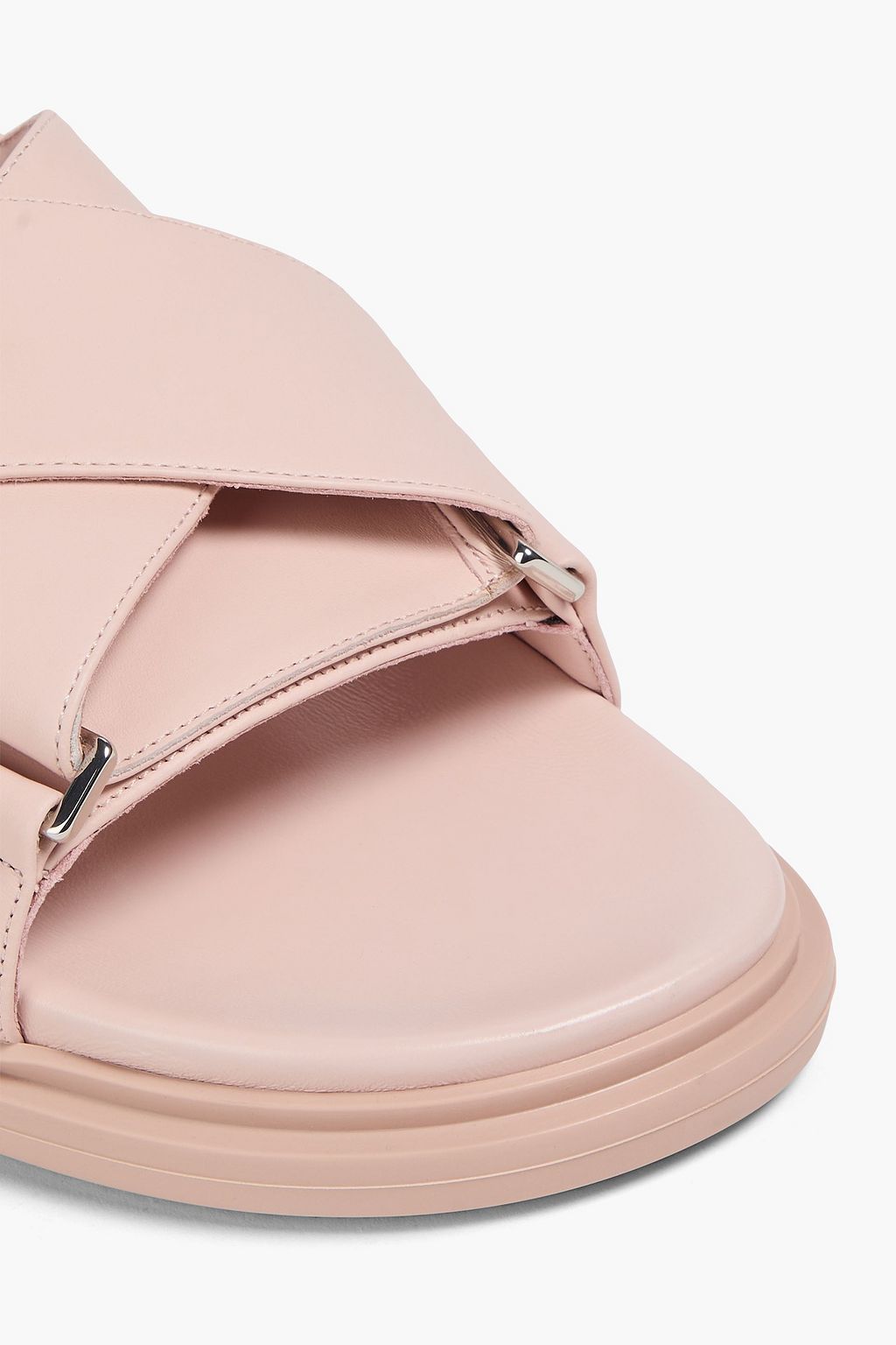 MARNI Fussbett leather slingback sandals