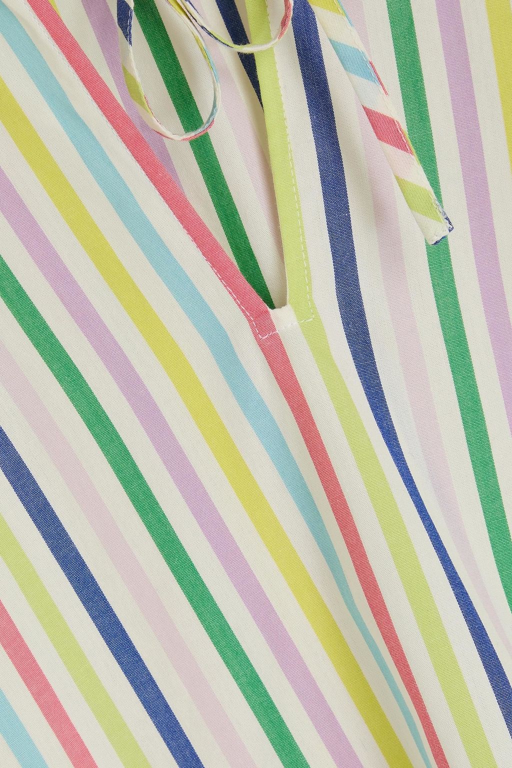CAROLINA HERRERA Striped cotton top