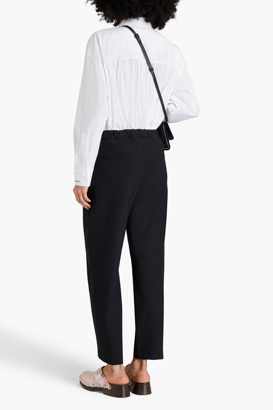  Marni - Karottenhose Aus Webstoff - Schwarz - It 36 