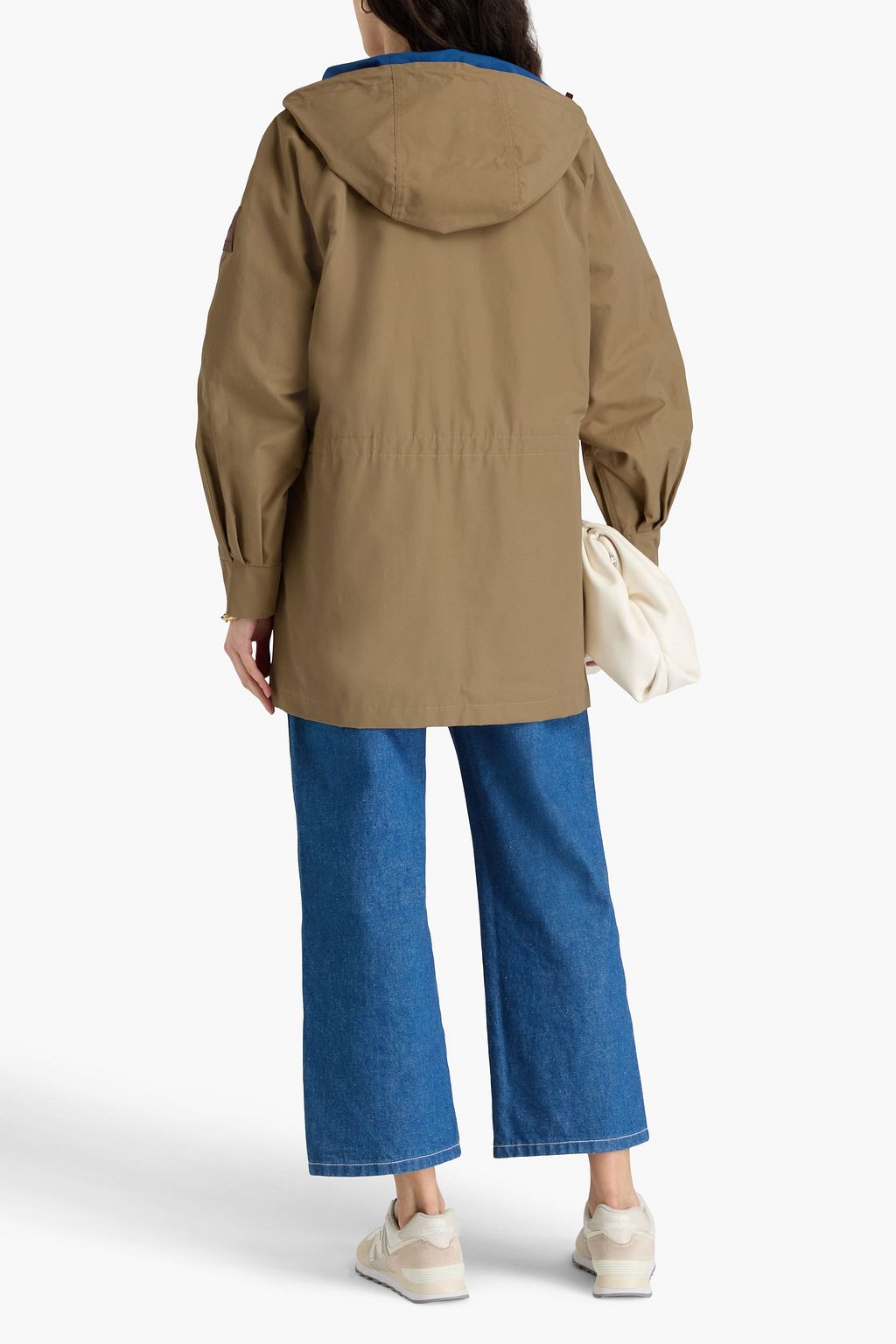 TORY BURCH 코튼 혼방 파유 파카
