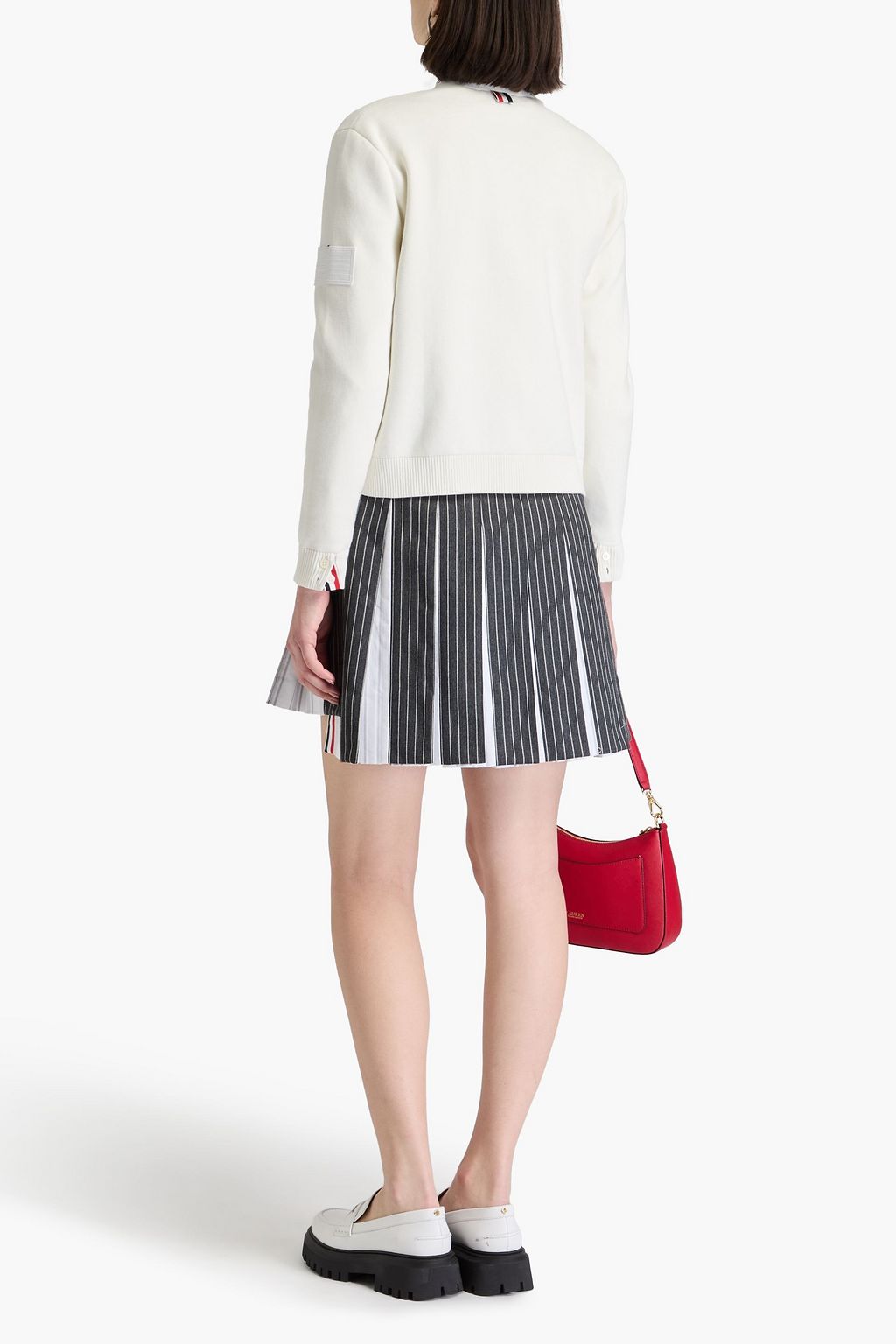 THOM BROWNE كارديغان من القطن