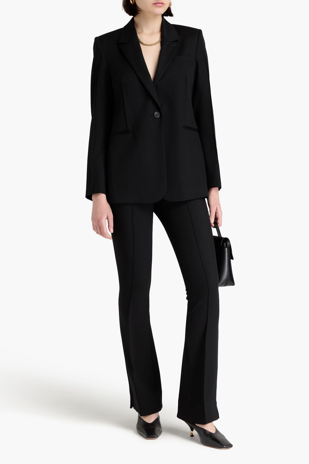 A.EMERY Maya wool-twill blazer