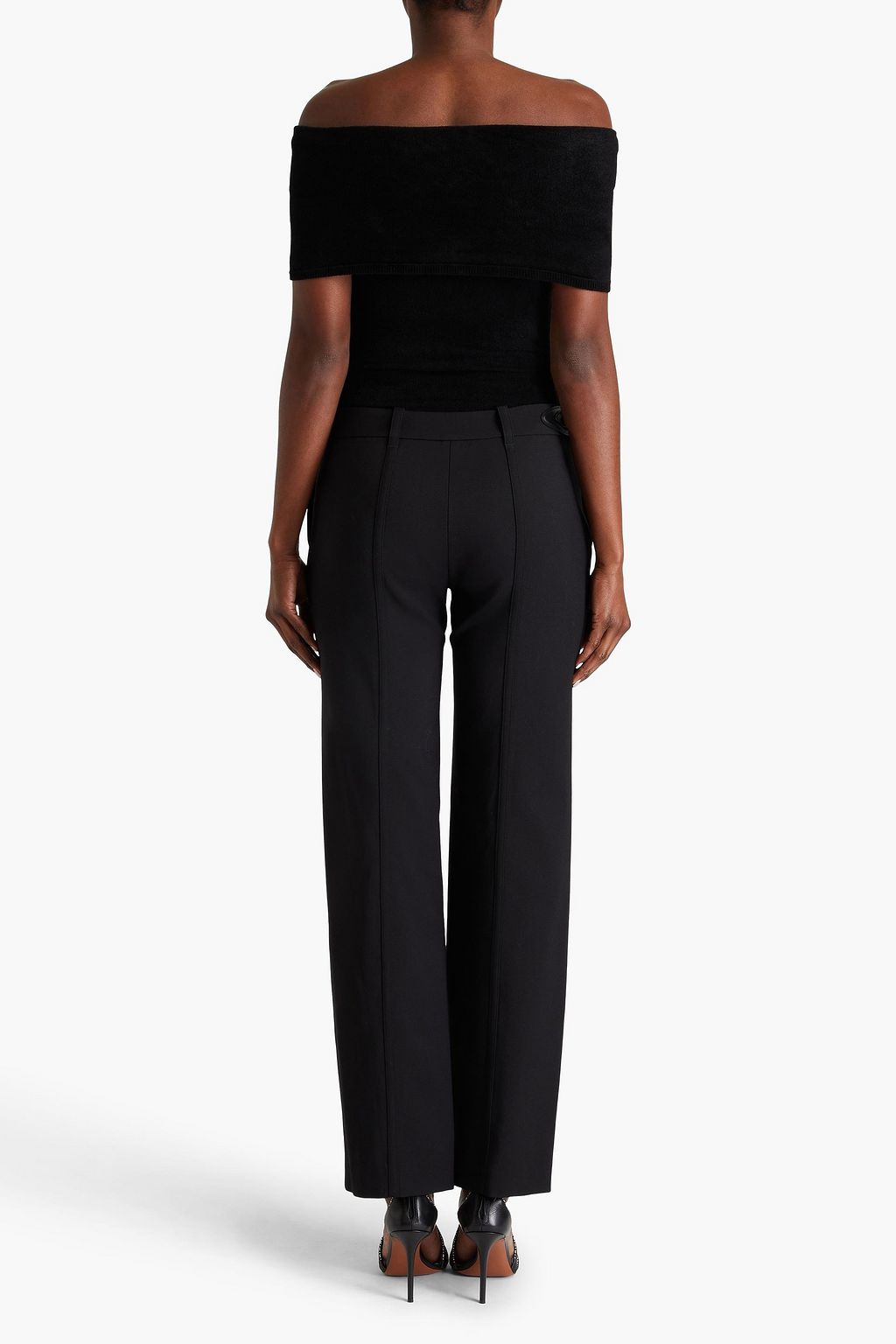 ALAÏA Off-the-shoulder chenille bodysuit