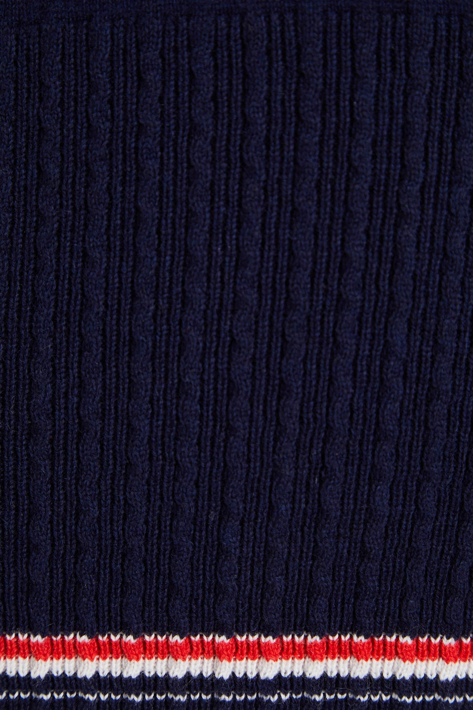 Thom Browne Cashmere Turtleneck Sweater In Navy