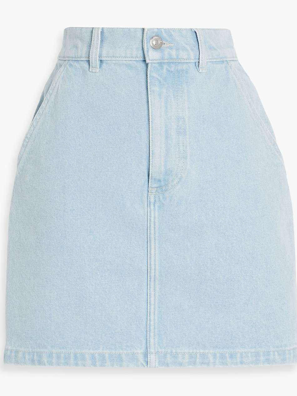 zazou denim mini skirt