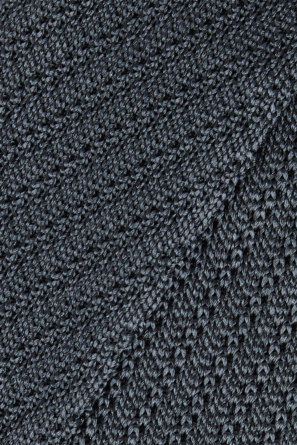 THOM BROWNE Pointelle-knit silk tie