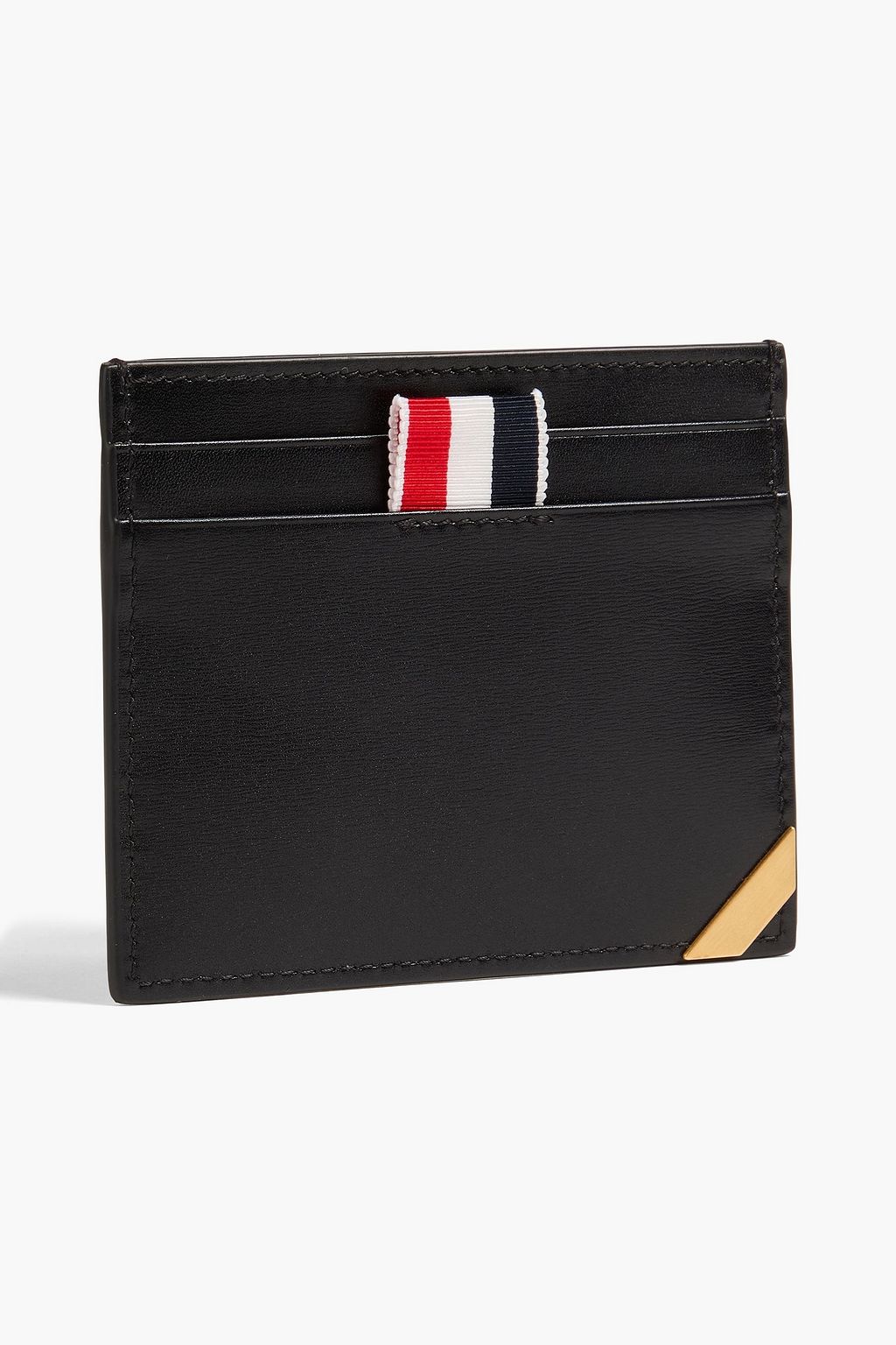 THOM BROWNE Leather cardholder