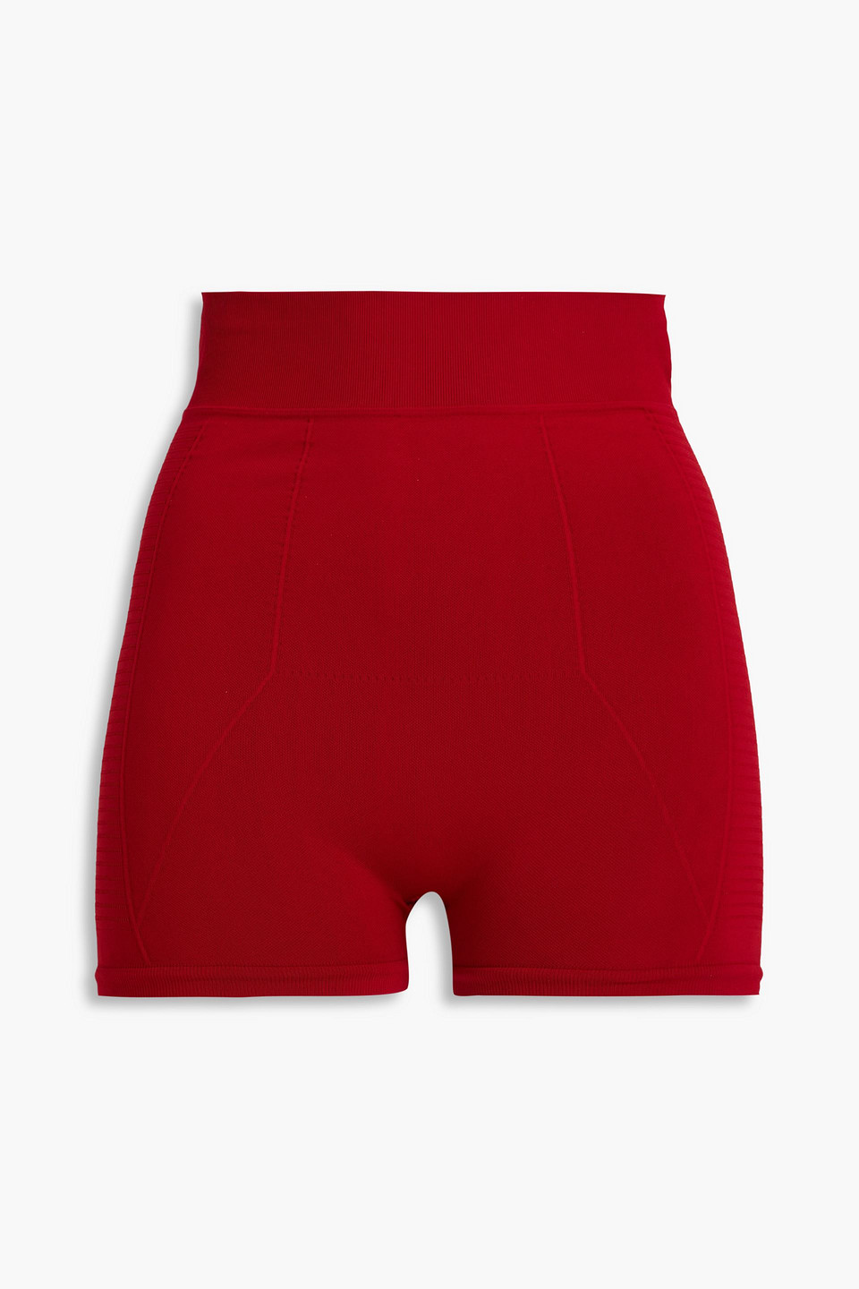 RICK OWENS STRETCH-JERSEY SHORTS