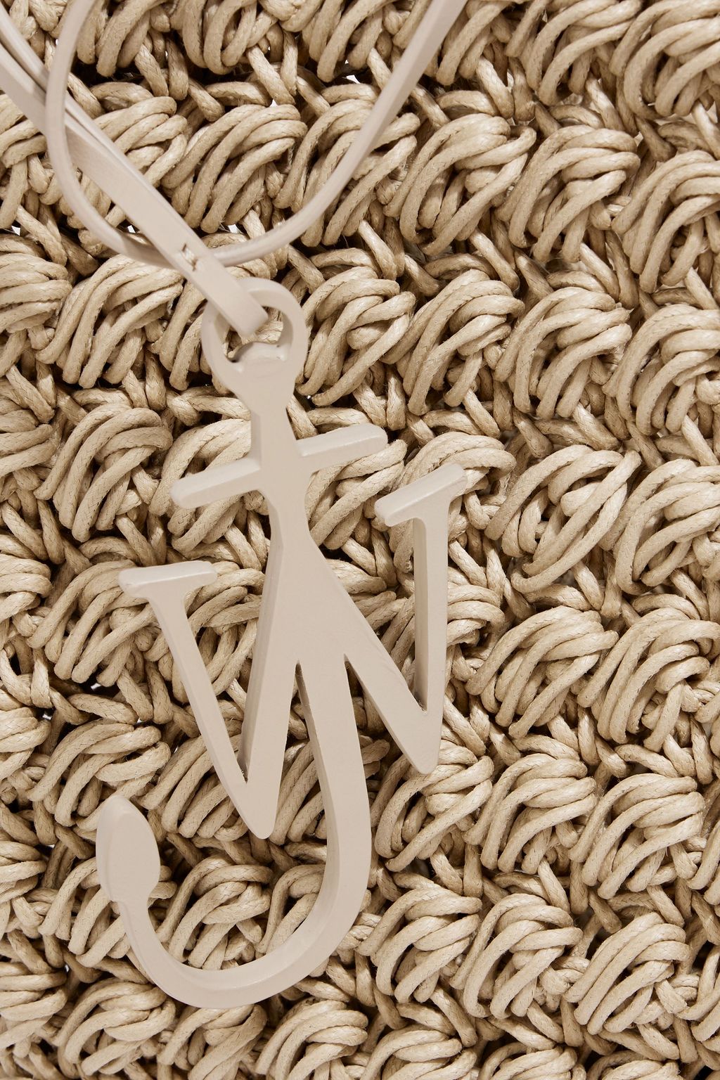 JW ANDERSON Popcorn crocheted cotton-blend tote