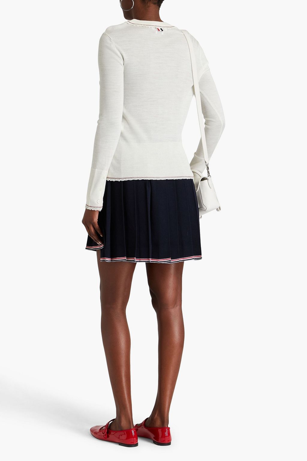 THOM BROWNE كارديغان من الصوف