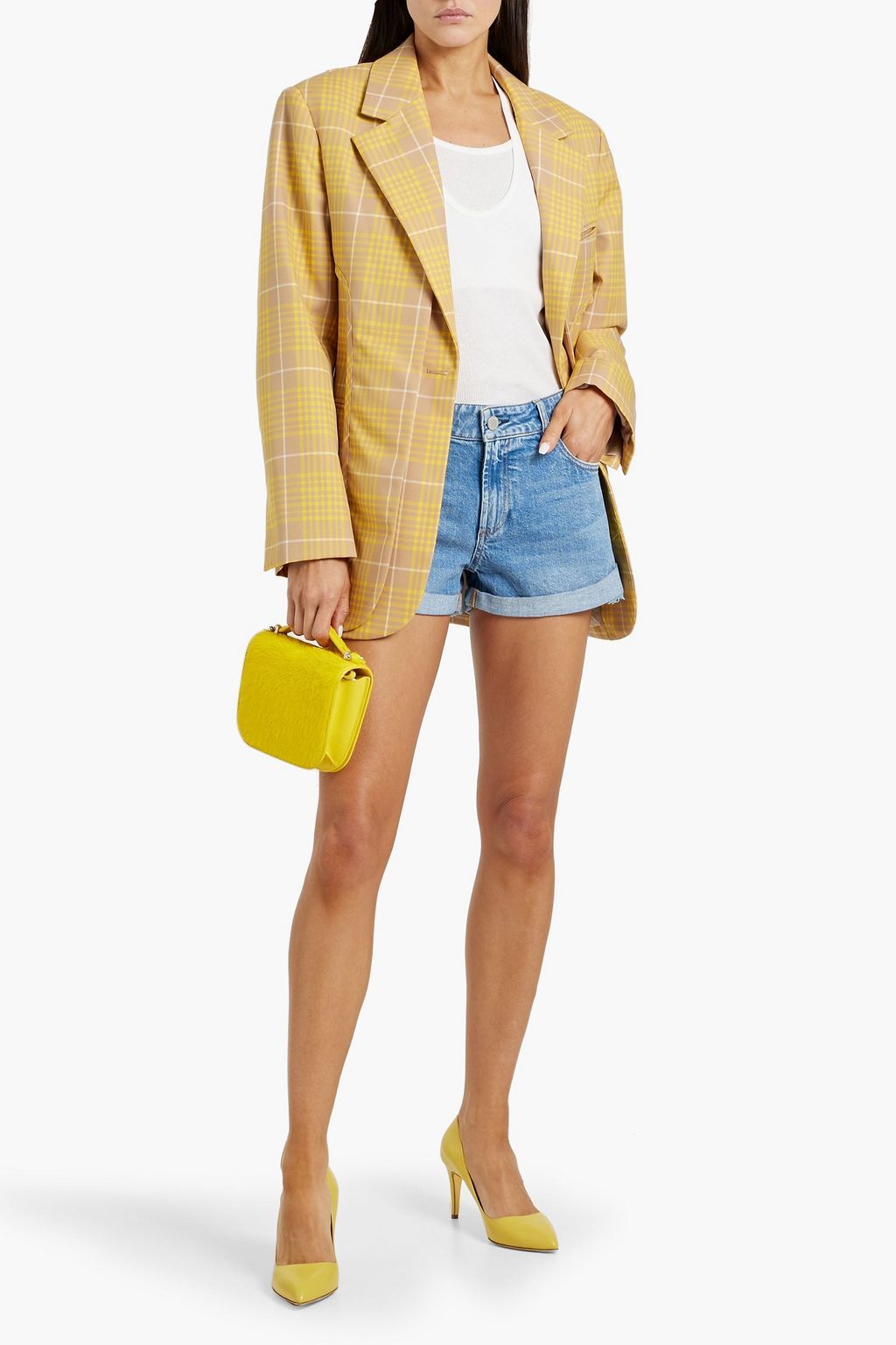 ALICE + OLIVIA JEANS デニム ショートパンツ