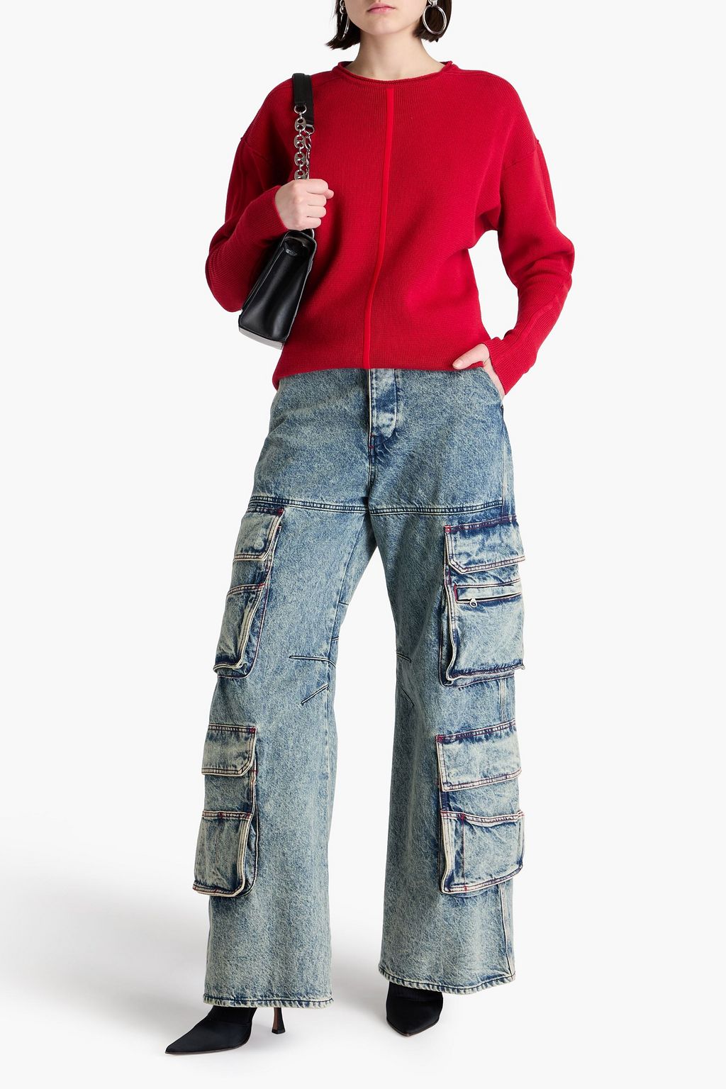 RICK OWENS Edfu cotton sweater