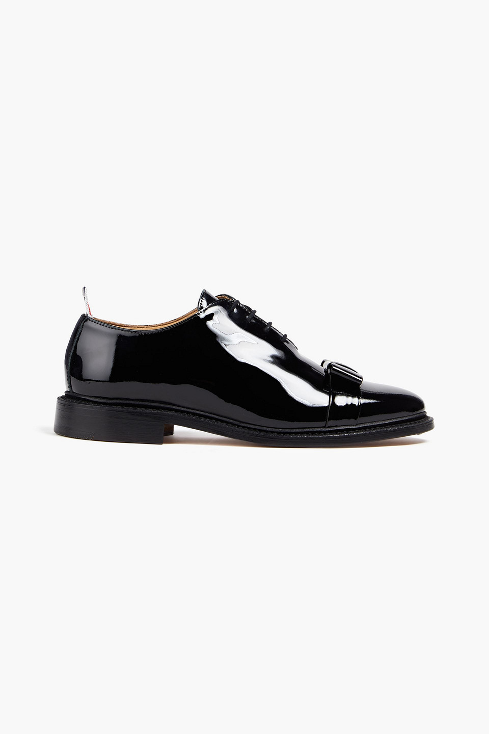Thom Browne Brogues Aus Lackleder In Black