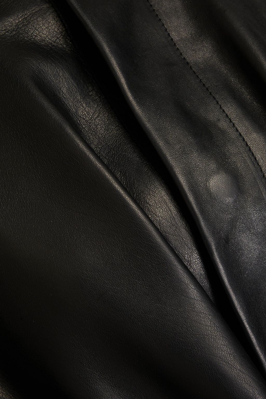 RICK OWENS Sail leather jacket