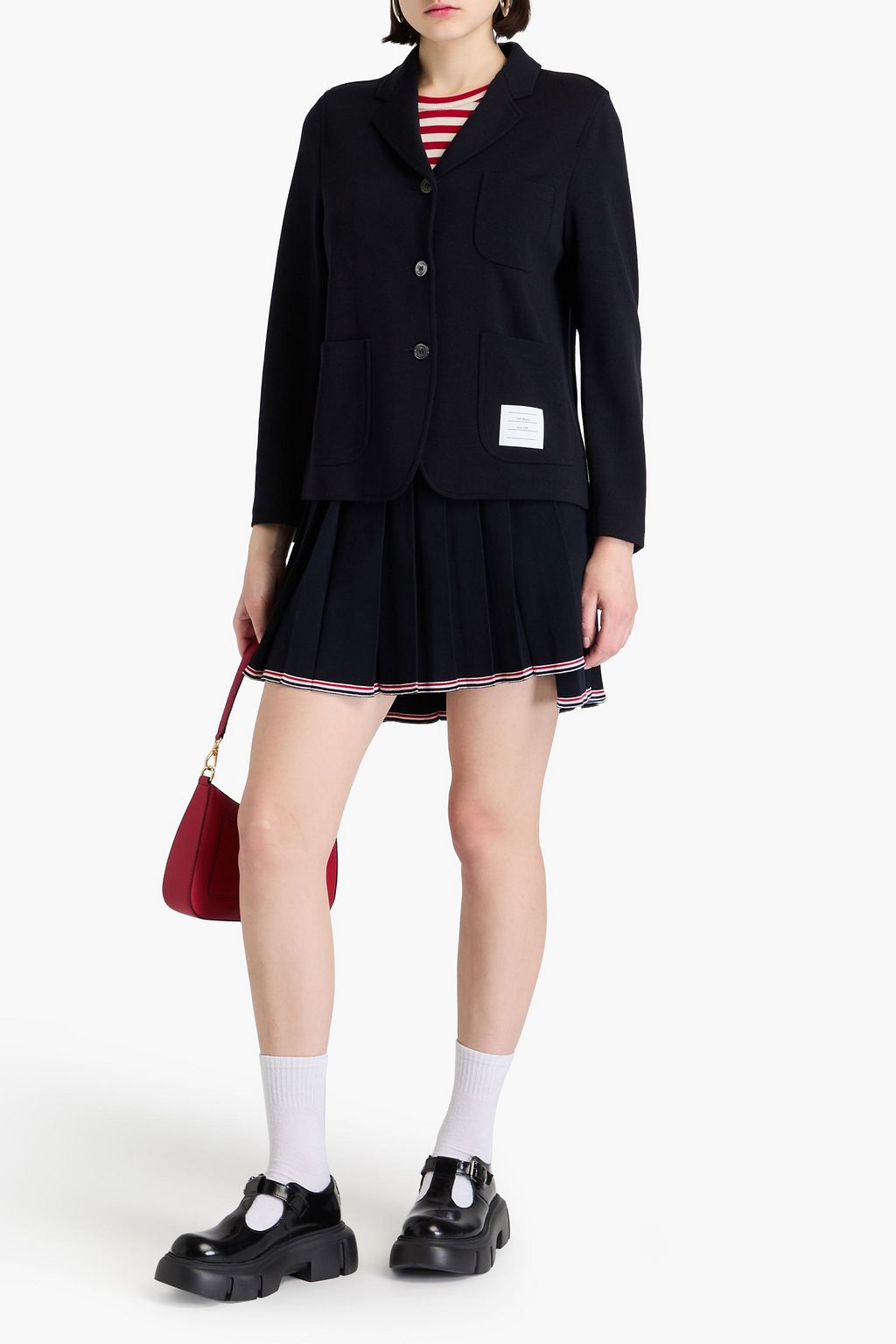 THOM BROWNE بليزر من الصوف