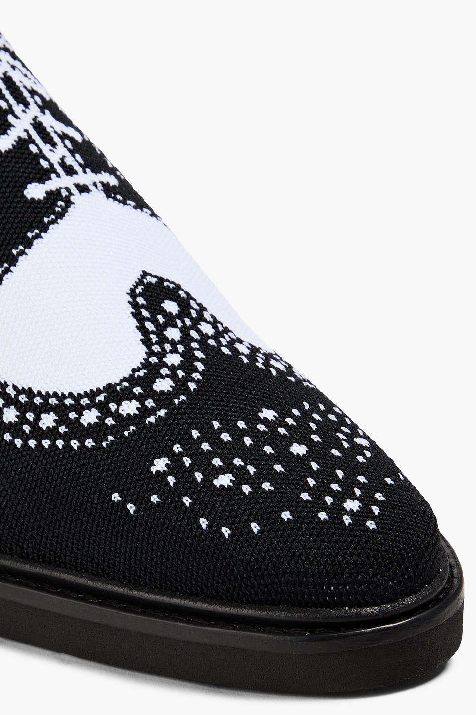 Thom Browne Heritage Two-tone Brogue Shoes In Schwarz
