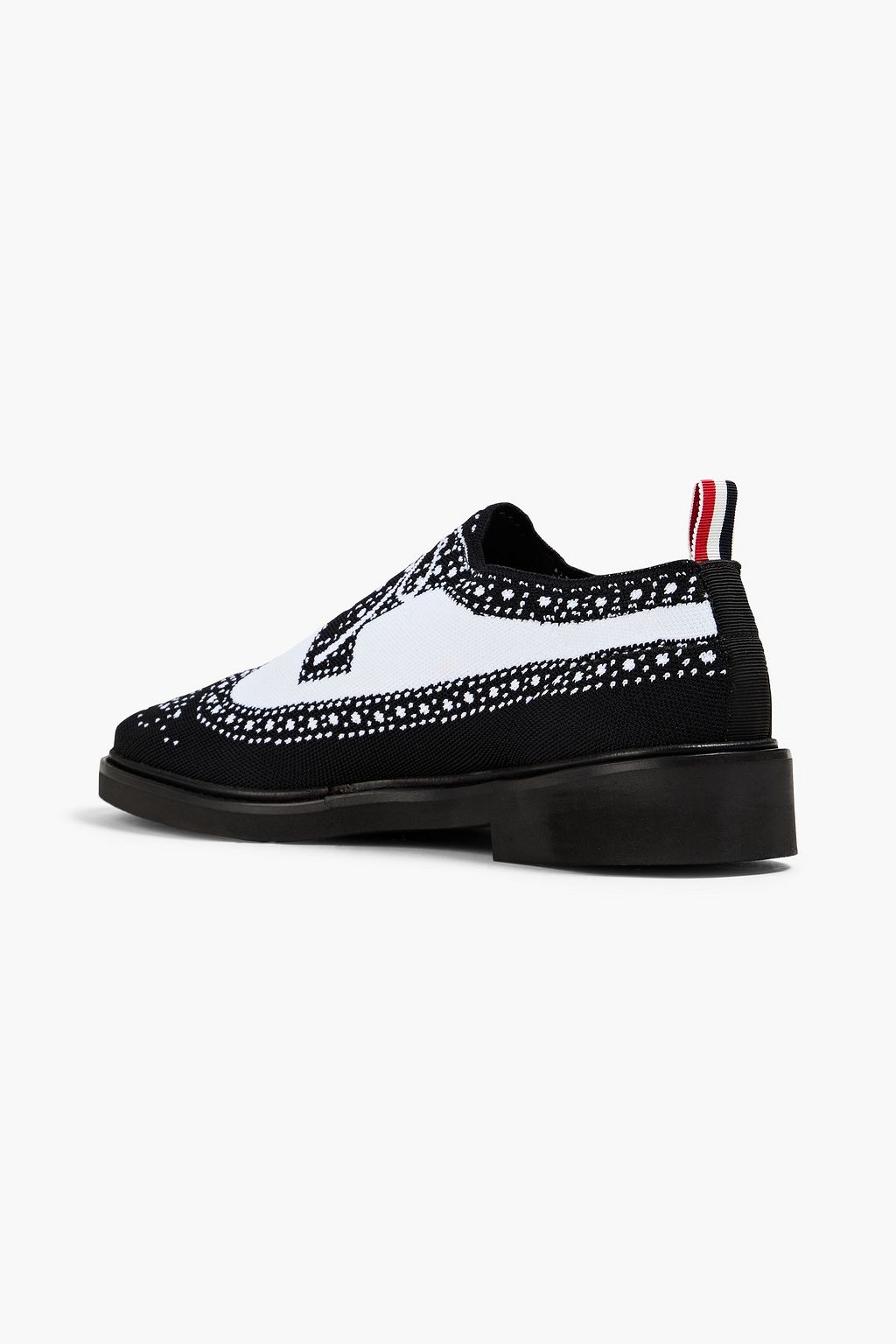 THOM BROWNE حذاء بروغ من النسيجلمحبوك من الجاكار