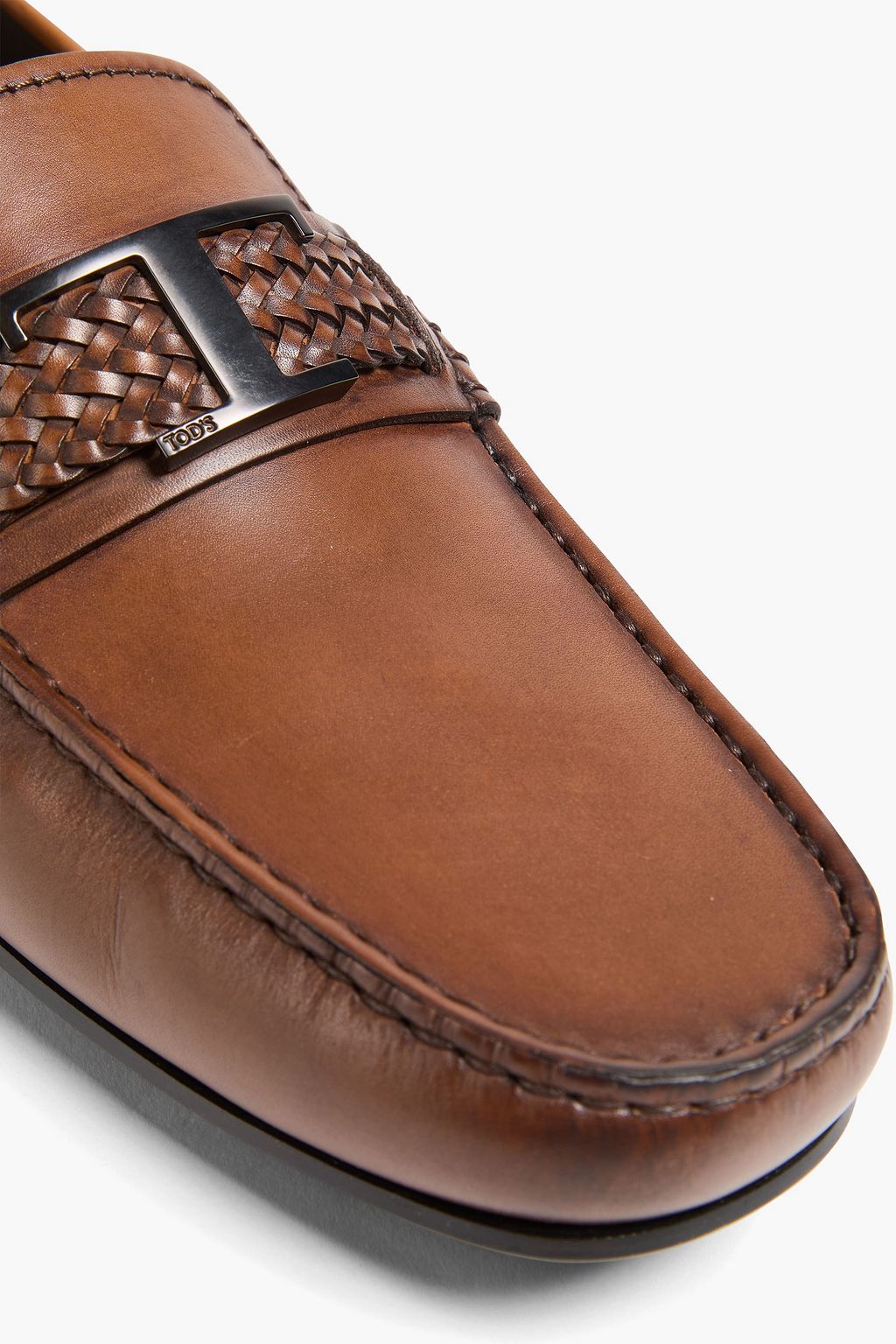 TOD'S T Timeless leather driving shoes