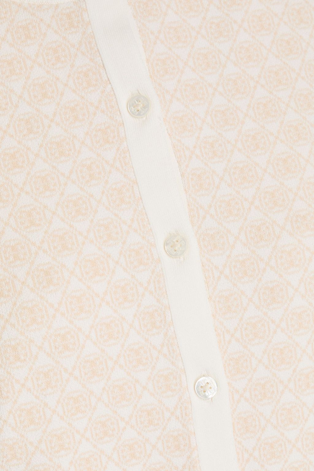 TORY BURCH Cardigan aus Jacquard-Strick