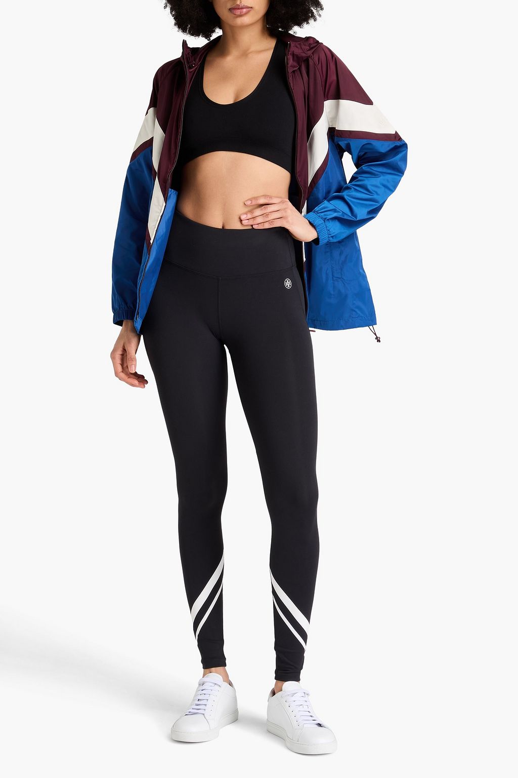 TORY SPORT 프린트 스트레치 레깅스