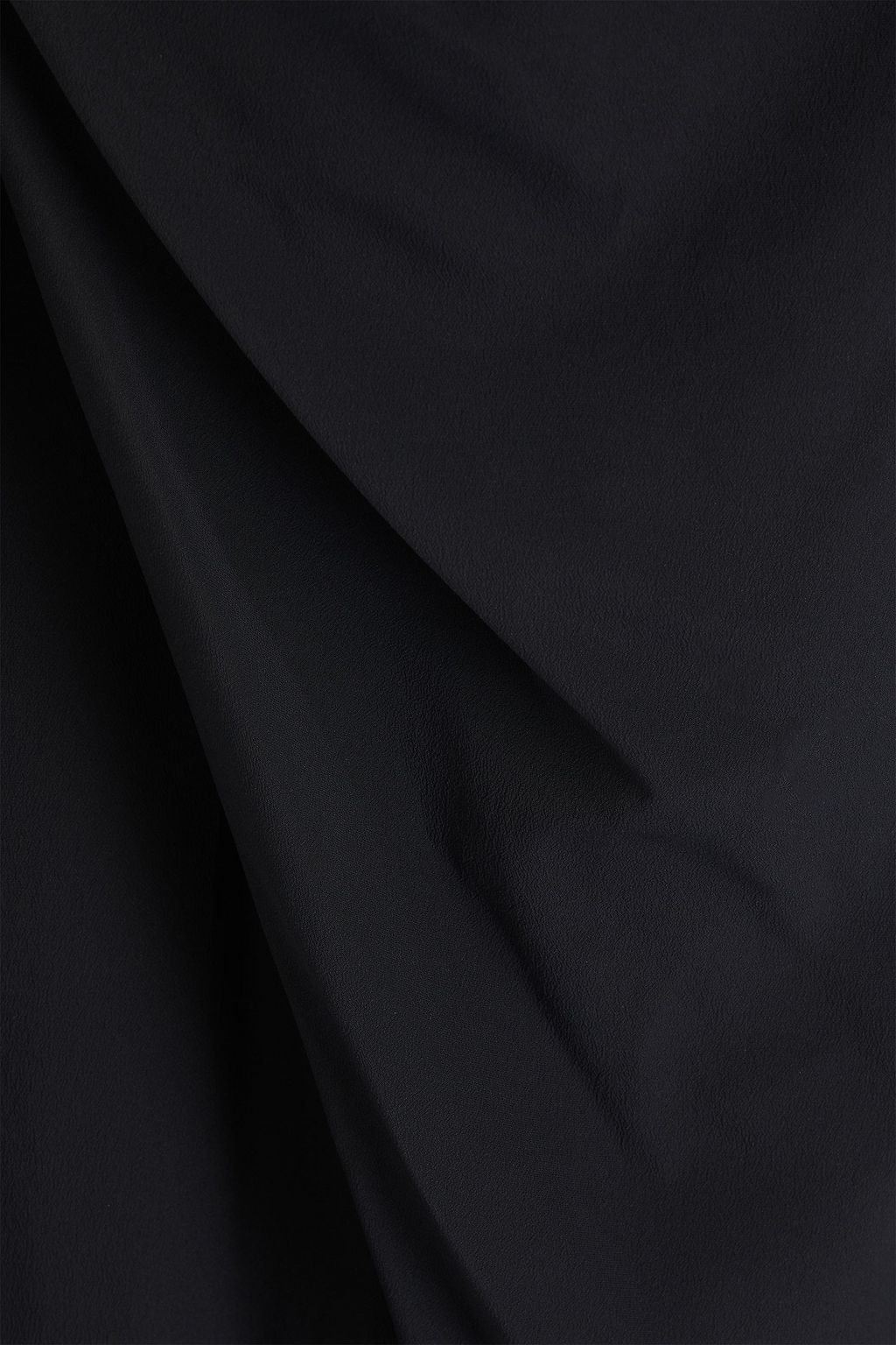 RICK OWENS Lido strapless draped crepe top