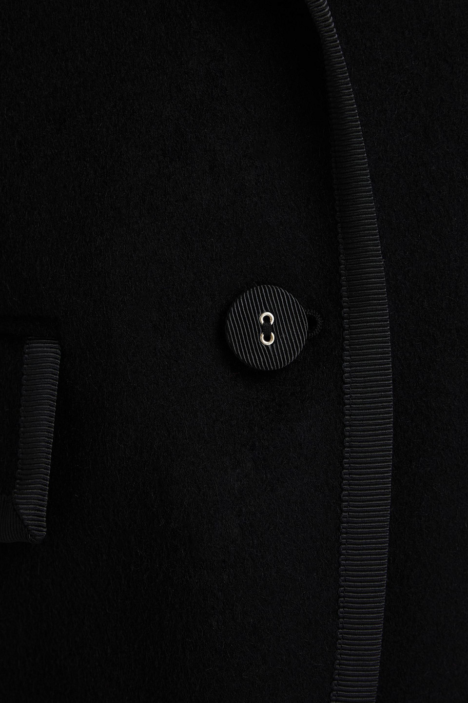 Thom Browne Cashmere-felt Blazer In Black