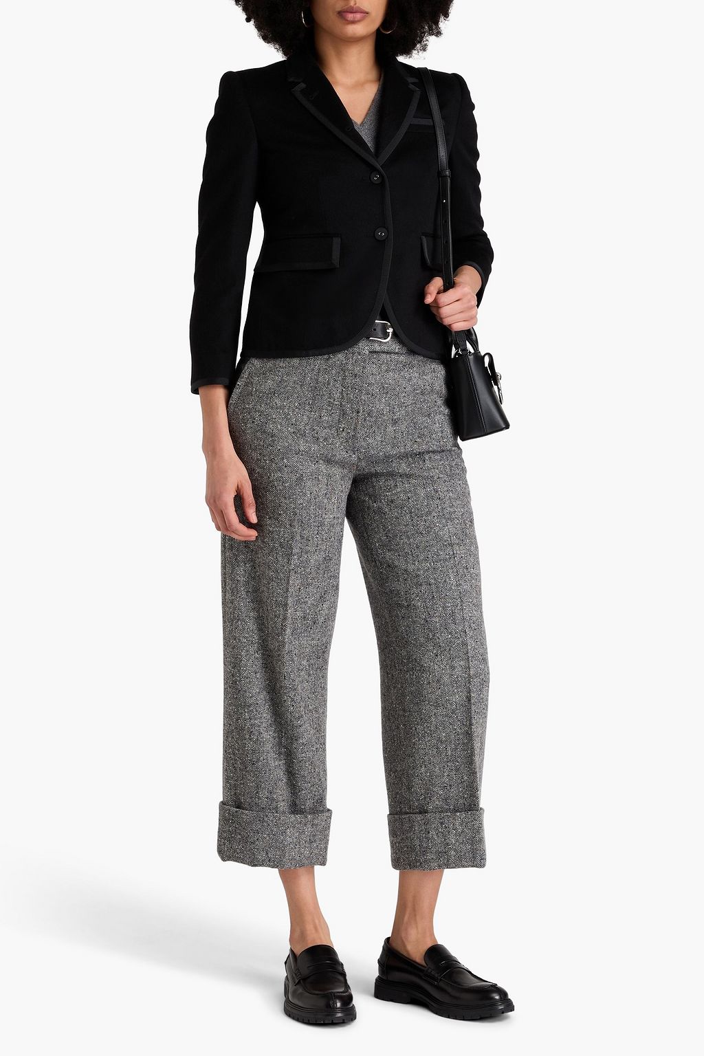 THOM BROWNE Cashmere-felt blazer