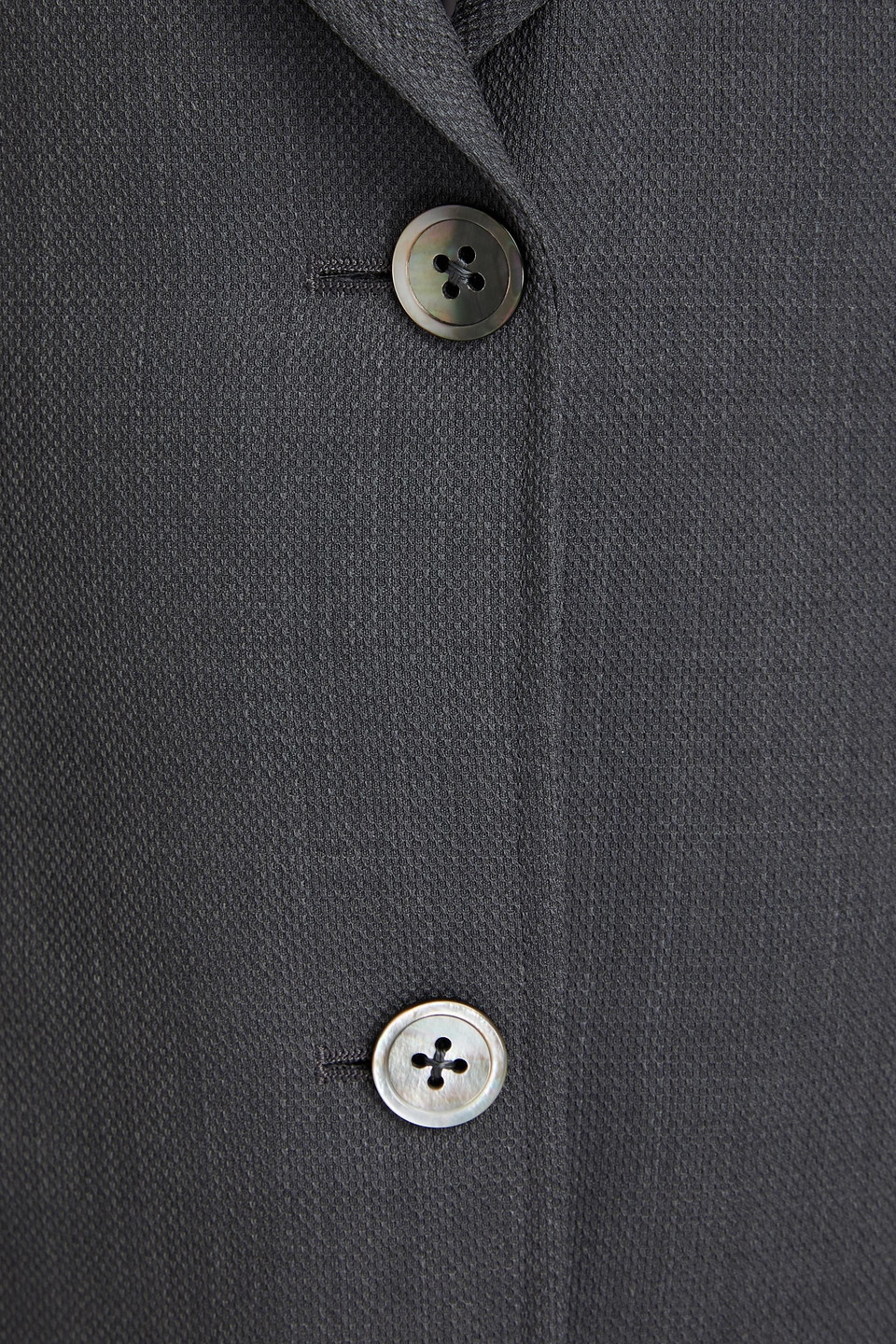 Thom Browne Wool-piqué Blazer In Dunkelgrau