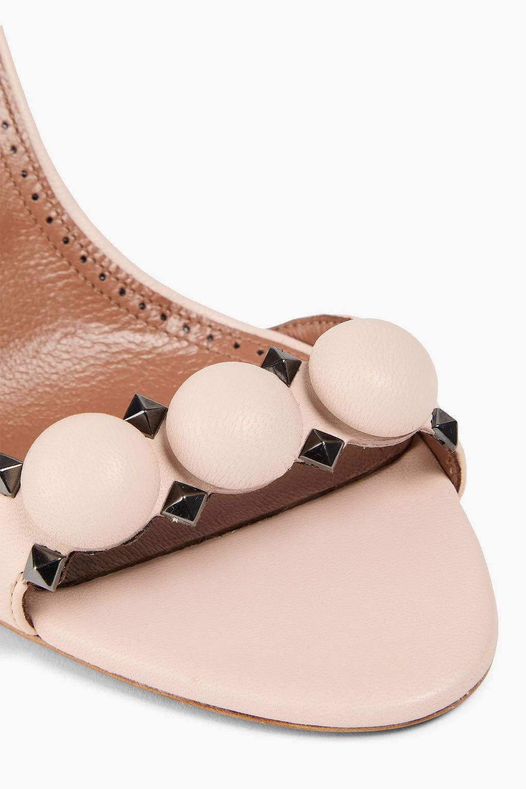 ALAÏA La Bombe 90 studded leather sandals
